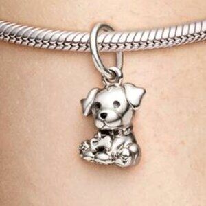 Pandora Silver Labrador Puppy Charm